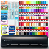 Silhouette Black Cameo 5α Alpha w/ 64 Oracal Vinyl Sheets, Blades, Tools, Guides Silhouette Bundle Silhouette 