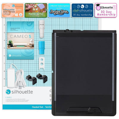 Silhouette Black Cameo 5α Alpha with Electrostatic Grip Mat Attachment - Swing Design7