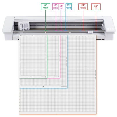 Silhouette Cameo 4 & MK-II PRO 24" x 24" Light Grip Cutting Mat - Swing Design