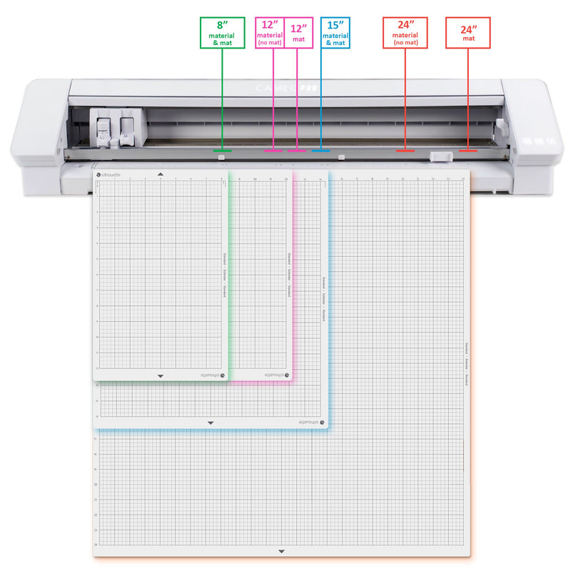 Silhouette Cameo 4 & MK-II PRO 24" x 24" Strong Grip Cutting Mat Silhouette Silhouette 