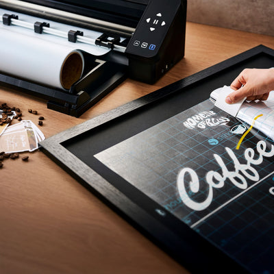 Silhouette Cameo 5 PRO MK-II 24in Vinyl Cutter with Autoblade, Mat, Roll Feeder Silhouette Bundle Silhouette 