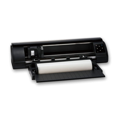Silhouette Matte Black Cameo 5 w/ 8-in-1 Turquoise Heat Press & Siser HTV Silhouette Bundle Silhouette 