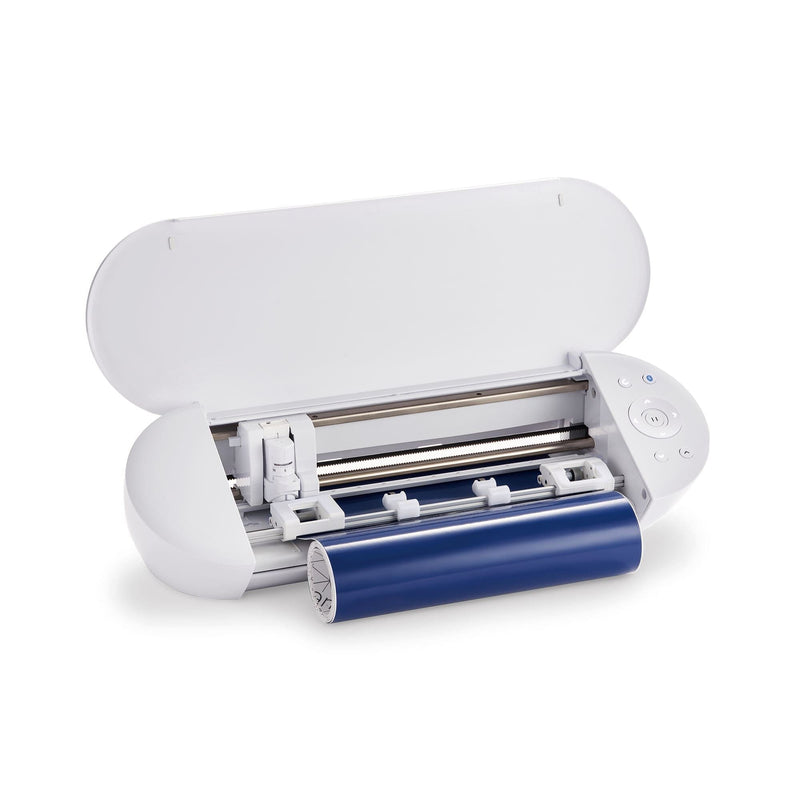 Silhouette Portrait 4 w/ 15" x 15" Navy Blue Heat Press & Siser HTV Silhouette Bundle Silhouette 