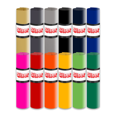 Silhouette Portrait 4 w/ 15" x 15" Turquoise Heat Press & Siser HTV Silhouette Bundle Silhouette 