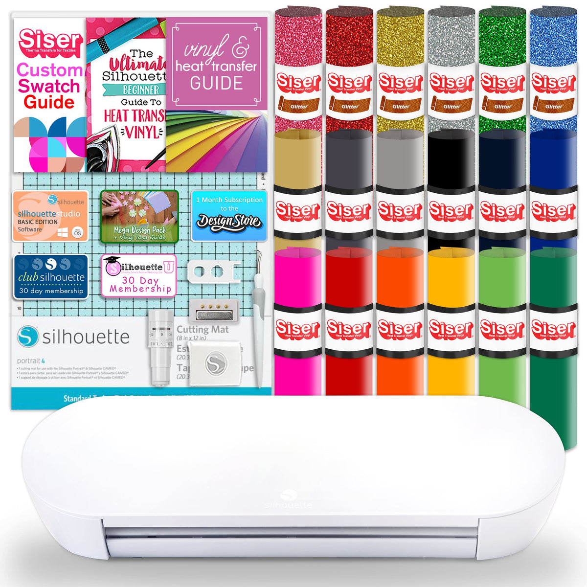Silhouette Portrait 4 Deluxe HTV Bundles | Swing Design