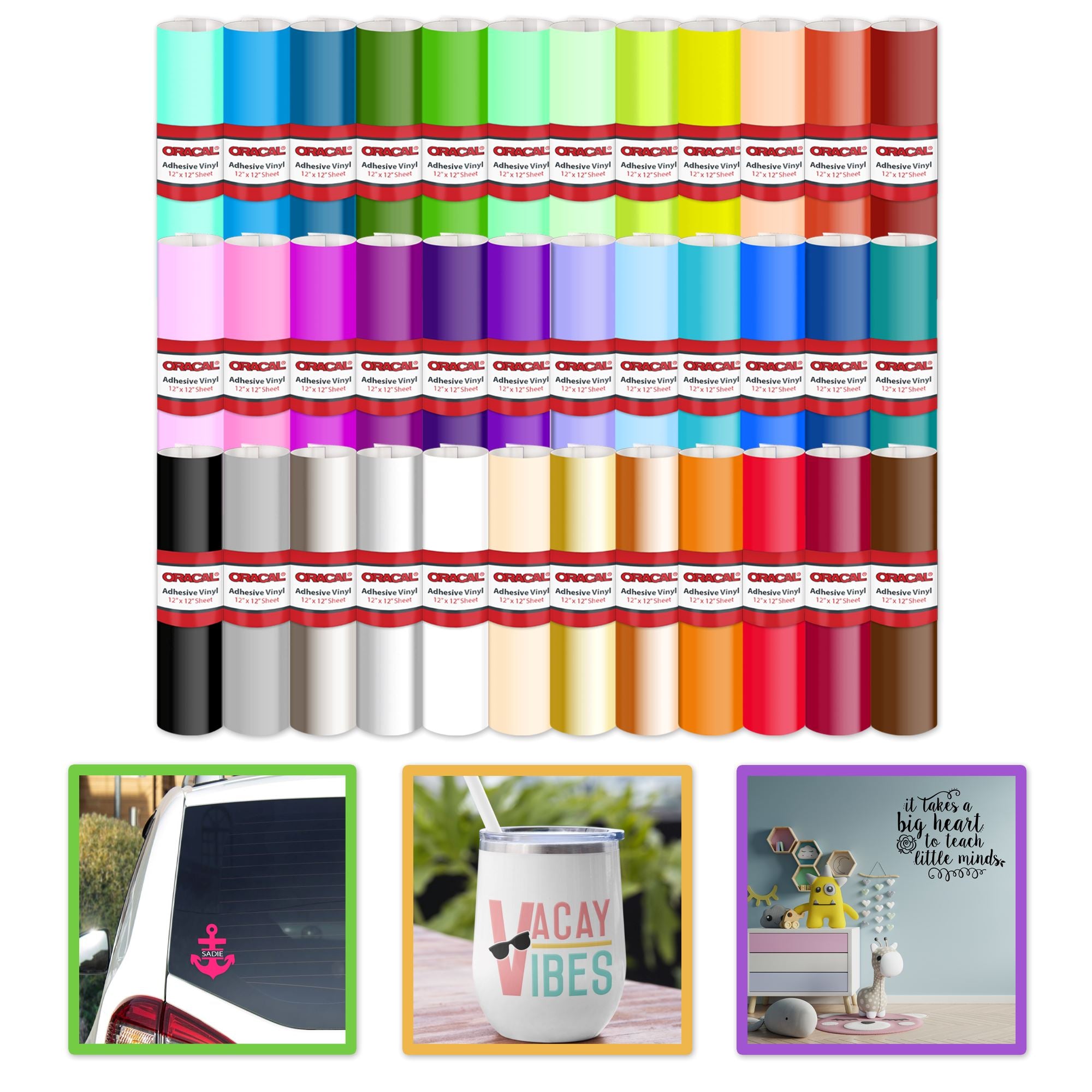 Silhouette White Cameo 5 w/ 38 Oracal Sheets, Siser HTV, Guides, 24 Pens Silhouette Bundle Silhouette 