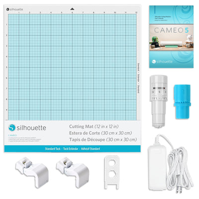 Silhouette White Cameo 5α Alpha - 12" Electronic Vinyl Cutting Machine Silhouette Bundle Silhouette 