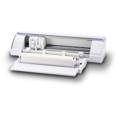 Silhouette White Cameo 5α Alpha w/ 38 Oracal Sheets, Siser HTV, Guides, 24 Pens Silhouette Bundle Silhouette 