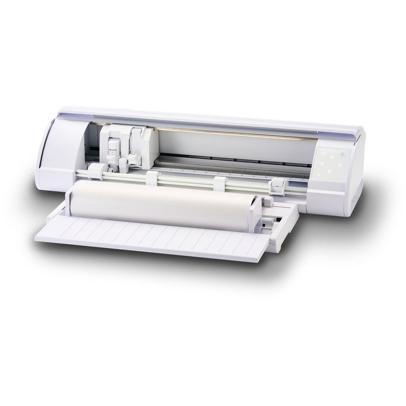 Silhouette White Cameo 5α Alpha w/ 38 Oracal Sheets, Siser HTV, Guides, 24 Pens Silhouette Bundle Silhouette 