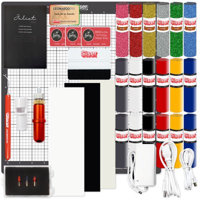Siser Juliet Deluxe Easyweed Heat Transfer (HTV) Bundle w/ 8-in-1 Heat Press Siser Bundles Siser 