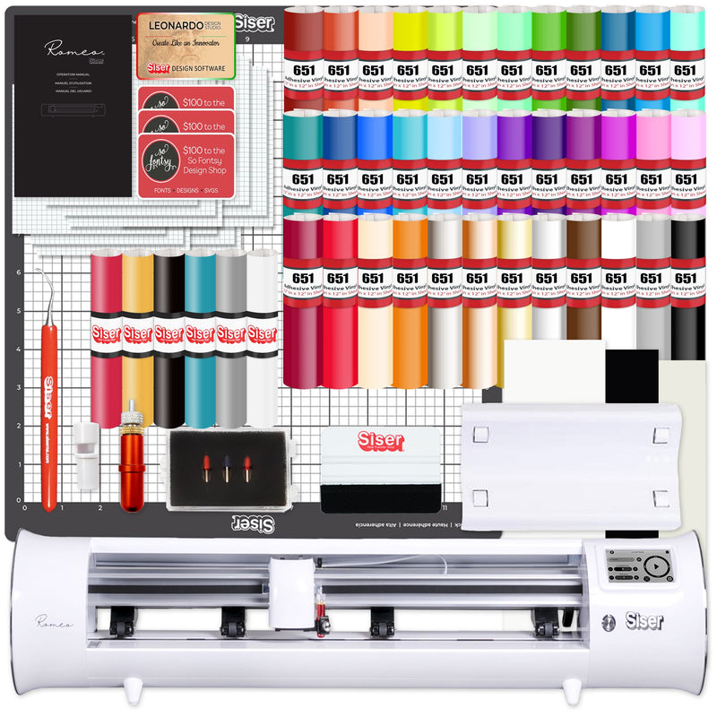 Siser Romeo 24" Deluxe Vinyl & HTV Bundle Siser Bundles Siser 