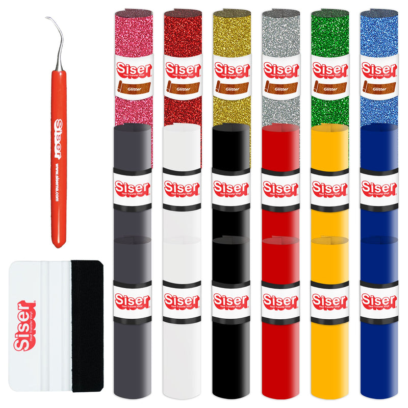 Siser Romeo Deluxe Easyweed Heat Transfer (HTV) Bundle w/ 8-in-1 Heat Press Siser Bundles Siser 