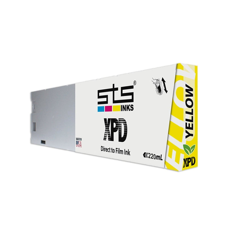 STS Direct to Film (DTF) XPD Ink Cartridge 220 ml - Yellow - Swing Design1