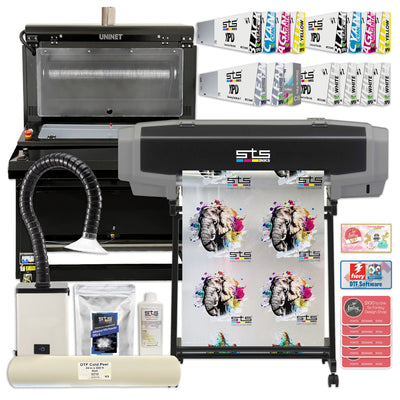 STS XPD-724 24" Direct to Film (DTF) Printer w/ Slim Shaker &amp; Oven Bundle DTF Bundles STS Inks 