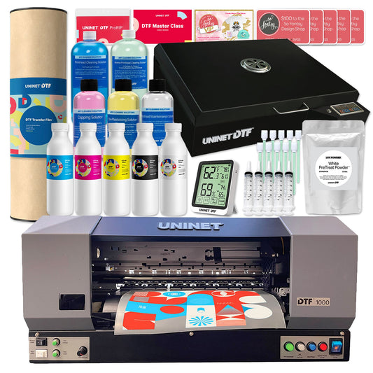 Uninet 1000 Direct To Film (DTF) A3+ 13" Printer & Training w/ 13" x 19" Oven DTF Bundles UniNET 