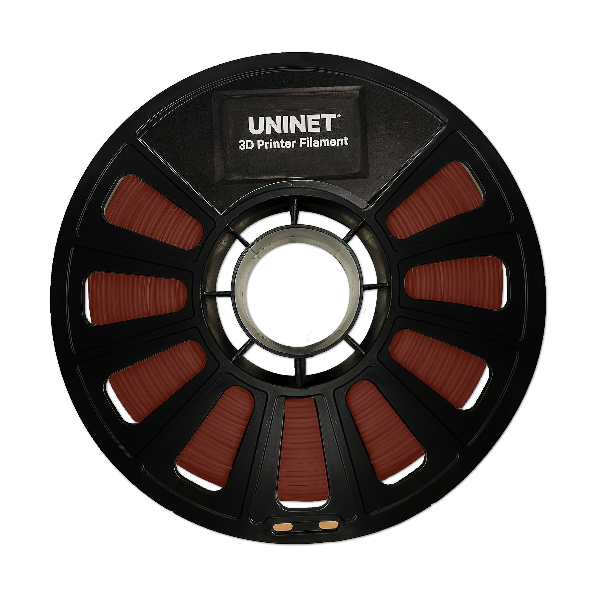 Uninet 1.75mm PLA+ 3D Filament With Reusable Spool 3D Printer UniNET Brown 