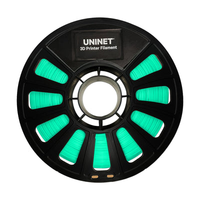 Uninet 1.75mm PLA+ 3D Filament With Reusable Spool 3D Printer UniNET Fluo Green 