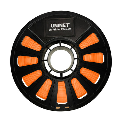 Uninet 1.75mm PLA+ 3D Filament With Reusable Spool 3D Printer UniNET Fluo Orange 