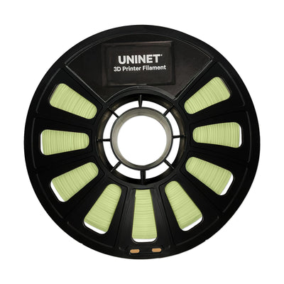Uninet 1.75mm PLA+ 3D Filament With Reusable Spool 3D Printer UniNET Fluo Yellow 