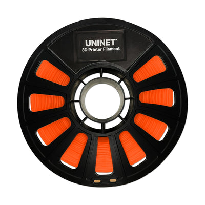 Uninet 1.75mm PLA+ 3D Filament With Reusable Spool 3D Printer UniNET Orange 