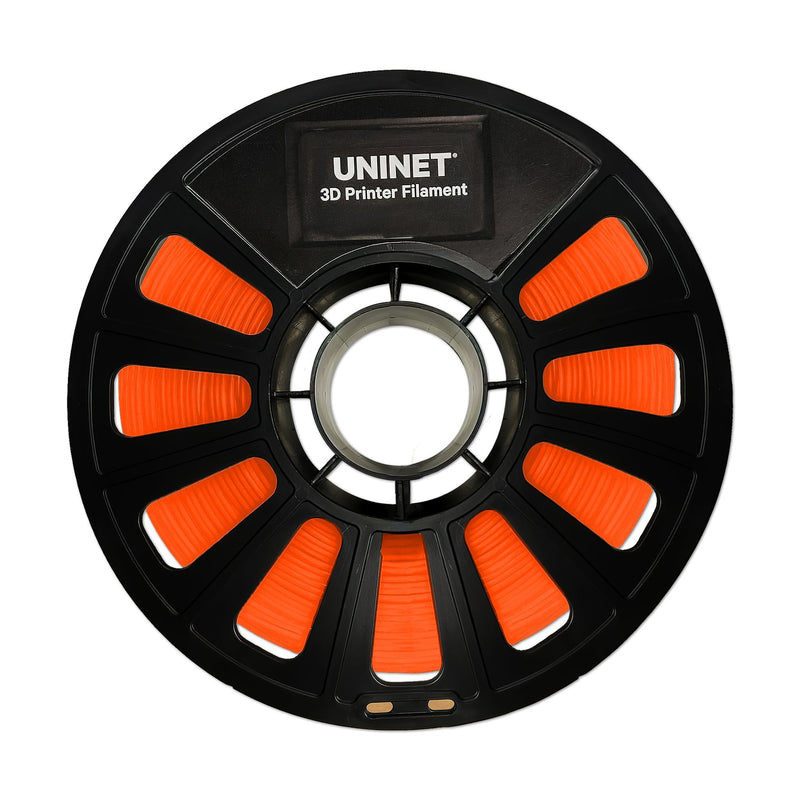 Uninet 1.75mm PLA+ 3D Filament With Reusable Spool 3D Printer UniNET Orange 