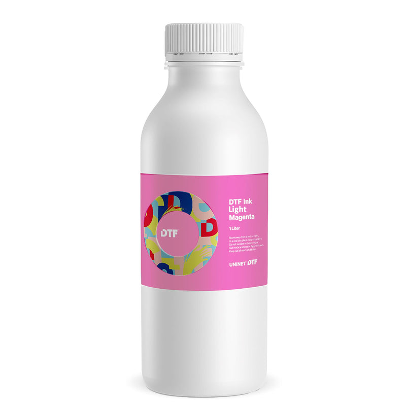 Uninet 3000 UV Direct To Film (DTF) Ink - 1 Liter Light Magenta DTF UniNET 
