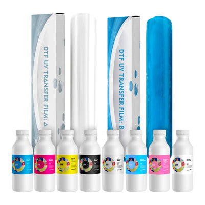 Uninet 3000 UV Direct To Film (DTF) Ink &amp; Media Bundle DTF UniNET 