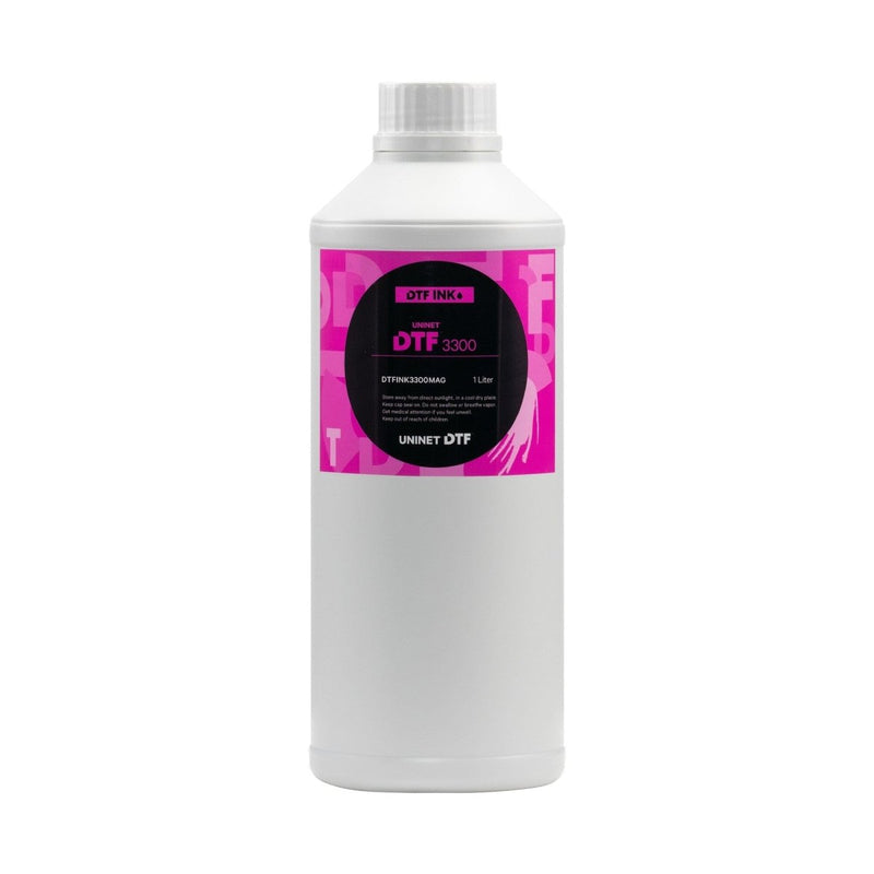 Uninet 3300 Direct to Film (DTF) Magenta Ink - 1 Liter - Swing Design1