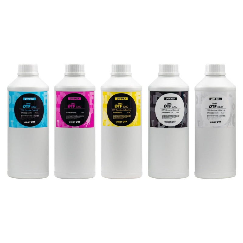 Uninet 3300 Direct to Film (DTF) White Ink - 1 Liter - Swing Design2