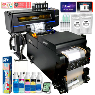Uninet 4300 Direct To Film (DTF) 17" Roll Printer, Training &amp; Shaker Bundle DTF Bundles UniNET 