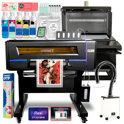 Uninet 4300 Direct To Film (DTF) 17" Roll Printer, Training &amp; Slim Shaker Bundle DTF Bundles UniNET 