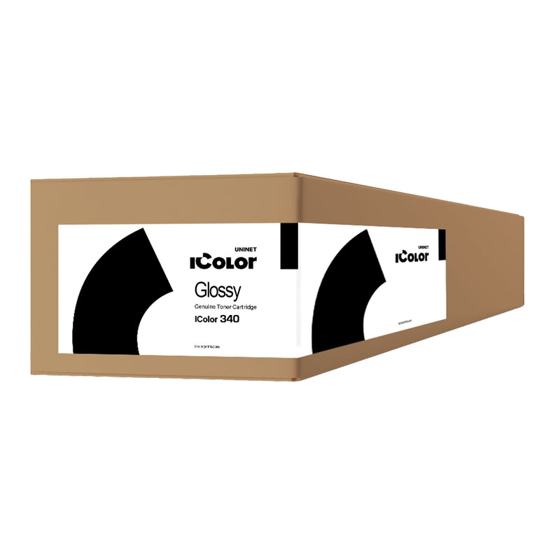 Uninet IColor 340 Glossy Black Toner Cartridge for Underprint Applications Sublimation UniNET 