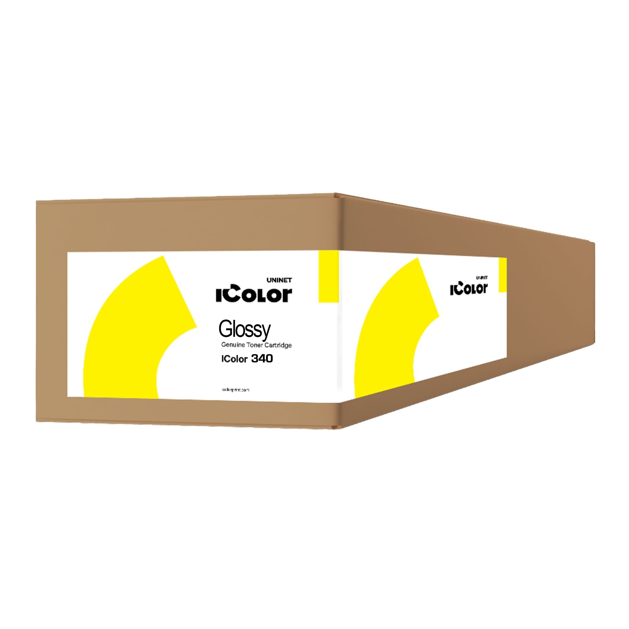 Uninet IColor 340 Glossy Yellow Toner Cartridge for Underprint Applications Sublimation UniNET 
