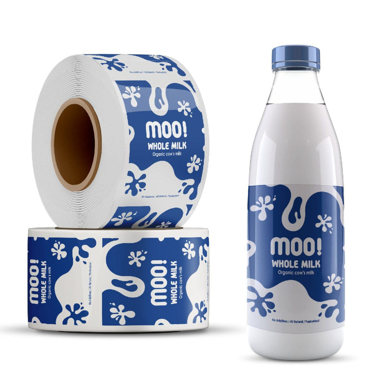 Uninet IColor 400 High Gloss Paper Roll with Permanent Adhesive Sublimation UniNET 