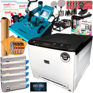 Uninet IColor 560 Business Bundle w/ 8-in-1 Press, Media, $1044 Software Uninet Bundle UniNET 