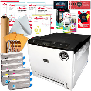 Uninet IColor 560 White Toner Printer Business & Toner Bundle w/ Media, $1044 Software Uninet Bundle UniNET 