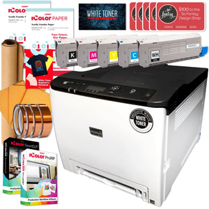 Uninet IColor 560 White Transfer Printer w/ Textile Bundle, $1044 Software Uninet Bundle UniNET 