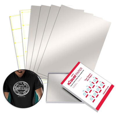 Uninet iColor Presto! 2 Step Metallic Silver Media & Adhesive - 11 in x 17 in - Swing Design2