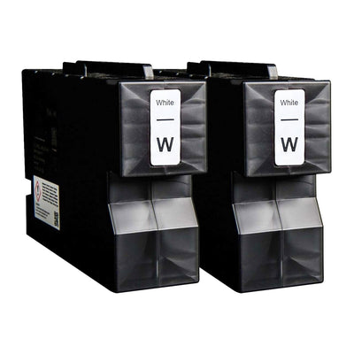 Uninet Xpress Direct To Film (DTF) Ink Cartridge 2 Pack - White - Swing Design1