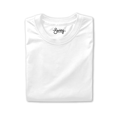UxPrint 100% Cotton White T-Shirt - Large - Swing Design2