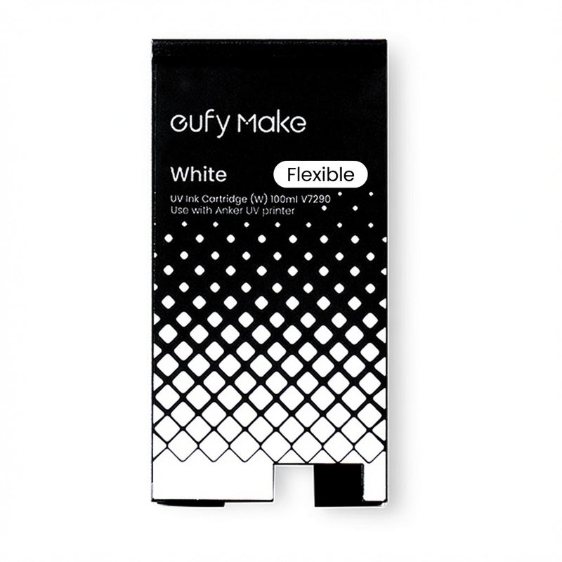 eufyMake E1 UV Replacement Ink Cartridge FLEXIBLE White 100ml