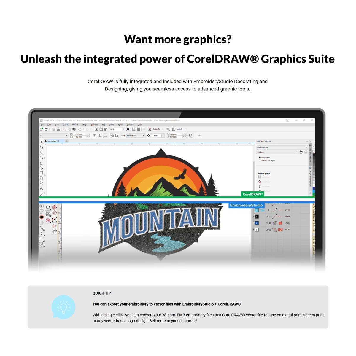Wilcom EmbroideryStudio Decorating & Digitizing Software Full License ...
