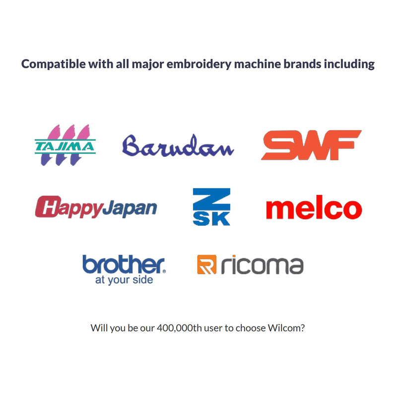 Wilcom EmbroideryStudio Decorating & Digitizing Software 2026 Full License Software Wilcom 