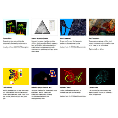 Wilcom EmbroideryStudio Designing & Digitizing Software 2026 Full License Software Wilcom 