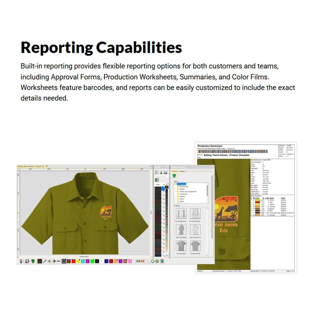 Wheelsofvolume Full Software Wilcom EmbroideryStudio Designing & Digitizing Software Full License ...
