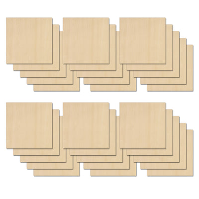 xTool 1/8" Basswood Plywood Sheets -12in x 12in Laser Engraver Accessories xTool 30 Pieces 