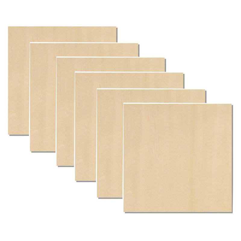 xTool 1/8" Basswood Plywood Sheets -12in x 12in Laser Engraver Accessories xTool 6 Pieces 