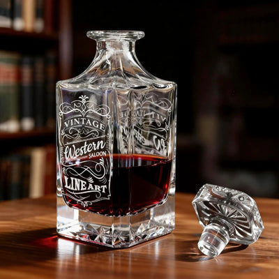 xTool 25oz Whiskey Decanter Laser Engraver Accessories xTool 