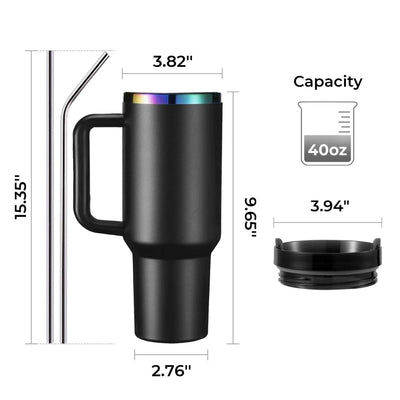 xTool 40oz Purple to Iridescent Tumbler w/ Removable Handle - 6 Pack - Swing Design4