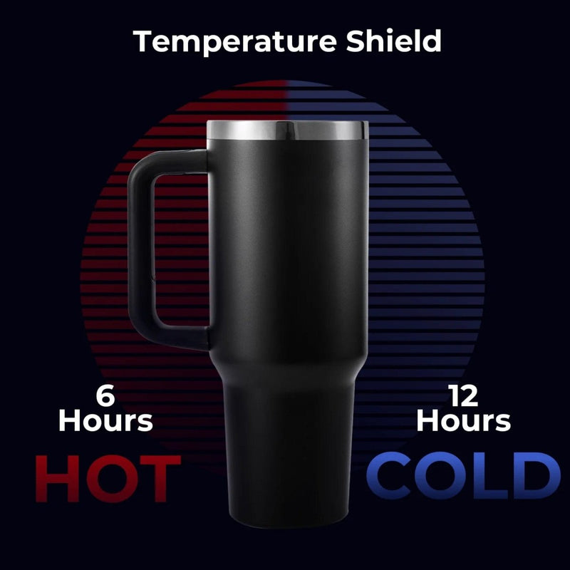 xTool 40oz Purple to Iridescent Tumbler w/ Removable Handle - 6 Pack - Swing Design6